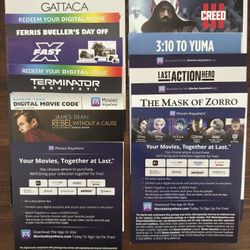 4K Movies: $5 Each 