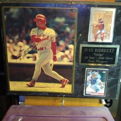 Texas Rangers Autographed 