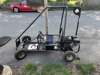 Classic Gas powered go kart powered by a Predator 212cc engine.
