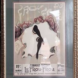 Selling USED Custom Framed Print, in great shape

Professionally matted and framed

24"wide x 34.5" tall

