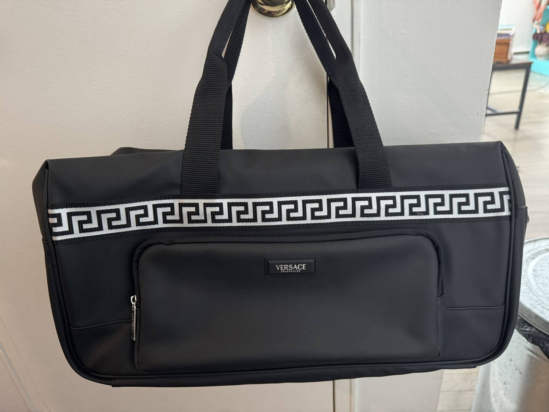 NWOT Versace black insulated cooler beach bag