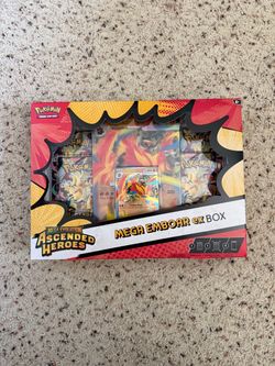 Ascended Heroes Mega Emboar ex Box