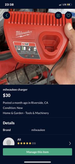 MILWAUKEE CHARGER