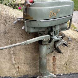 Vintage Elgin Outboard Motor