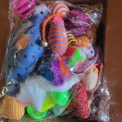 20 Pk Assorted Cat Toys