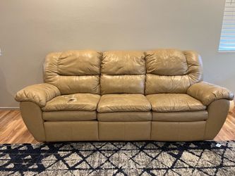 Sofa with rug