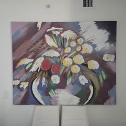 Oil in canvas