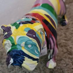 Bulldog Graffiti Statue -Los Angeles Area