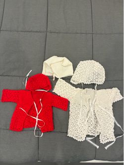 Baby Crochet Sweaters & Hats