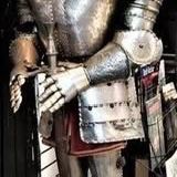 Vintage Italian-Made Petite Decorative Suit of Armor
