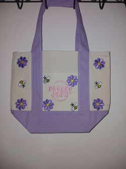 Trader Joe's Mini Canvas Tote Bags