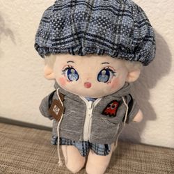 20cm College Style Cotton Idol Plush Doll✨new