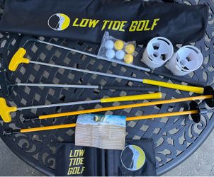 Low Tide Golf Set with Little Low Tide Putters – New, Never Used