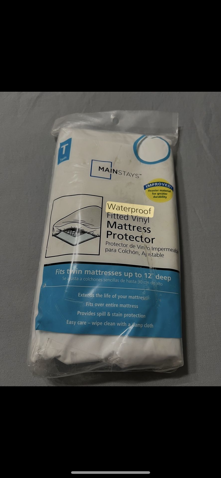 Waterproof Fitted Vinyl Mattress Protector