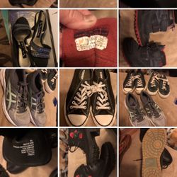 Lots of brand name shoes and boots and heels message me for prices and sizes