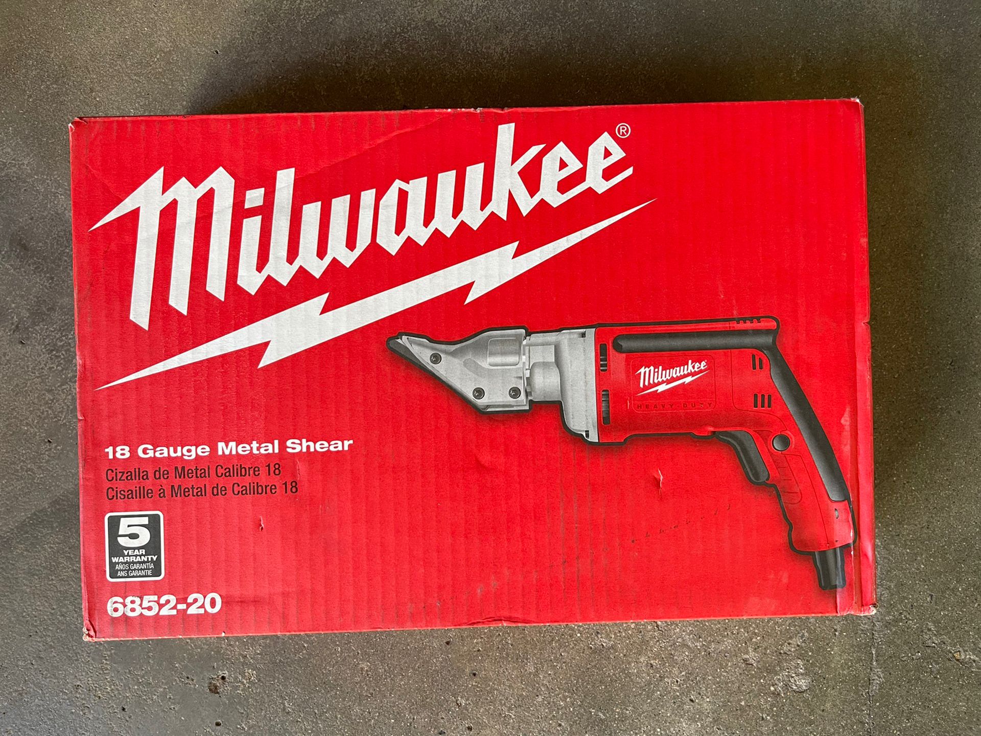 Milwaukee 18 Gage Metal Shear