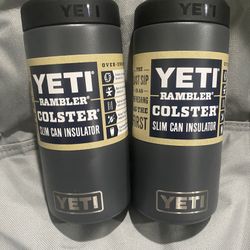 Yeti rambler skinny Can Coozie 