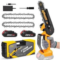 6” Mini Chain Saw New Nueva