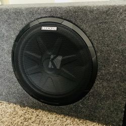 Kicker BassStation Powered Subwoofer