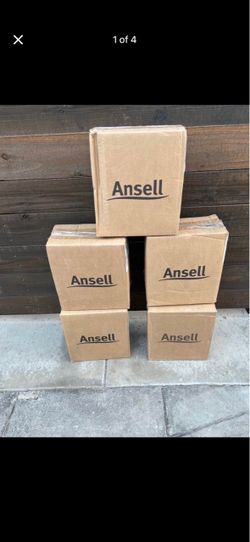 5 cases ansell black intercept narrow cut resistant arm sleeve -15 ply-18” 50 pcs $30 each box 50 pieces 18” extra wide