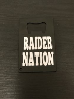 Custom credit card bottle openers