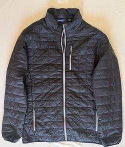 Cutter & Buck Men's 2XLT Rainier Quilted Puffer Jacket Big and Tall