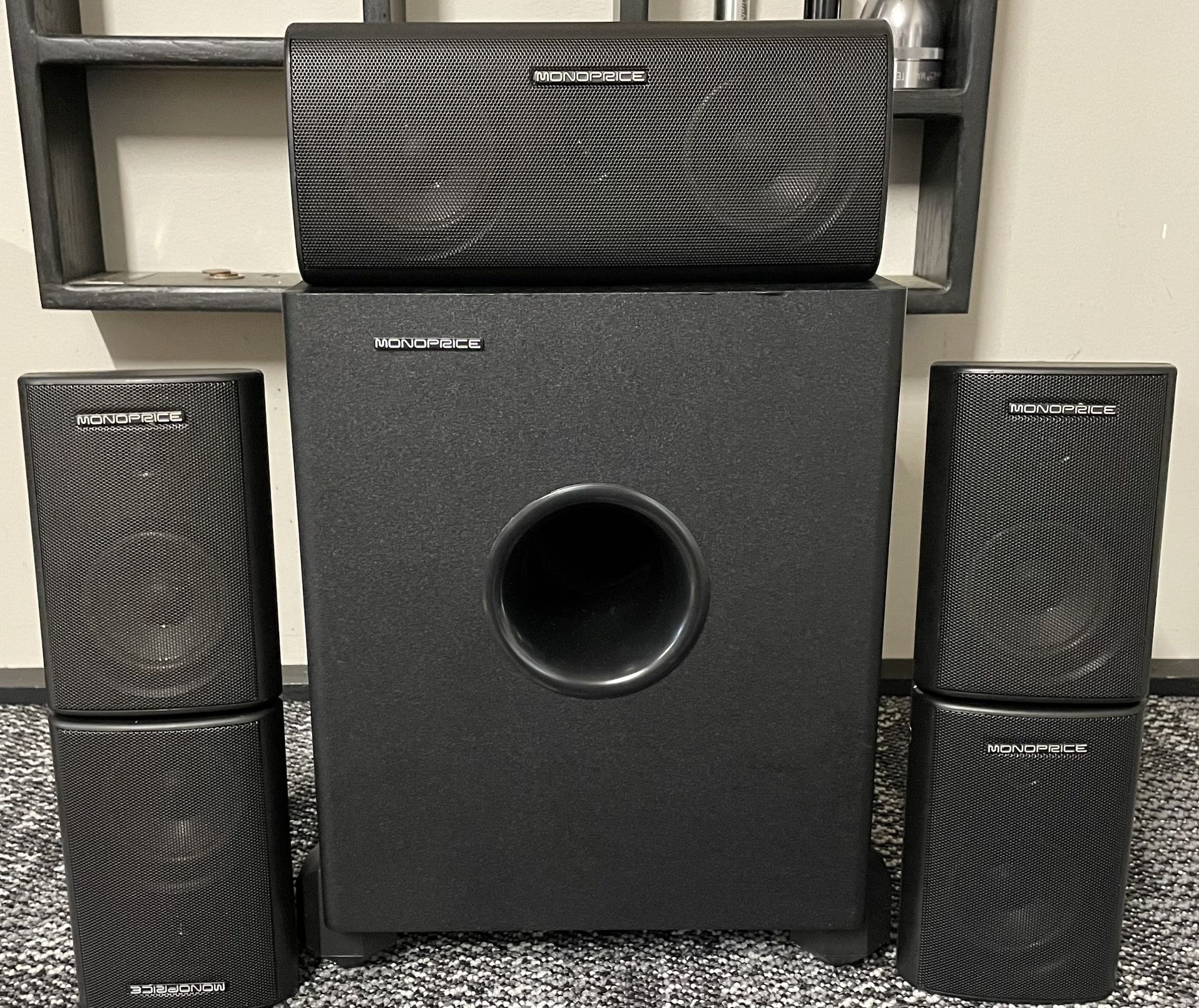 Monoprice 5.1 Speaker System