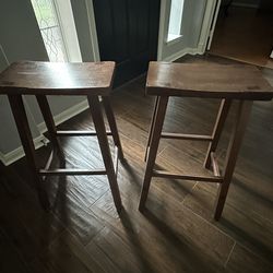 Bar stool - wooden