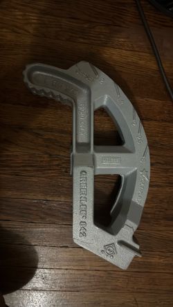 Greenlee pipe bender