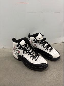 Size 5 cherry blossom Jordan’s