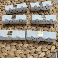 Outlet Adapter, 3 Plug Wall Adapter, 