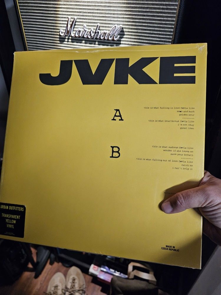 Jvke Vynil Music Record RARE