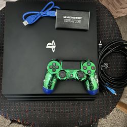 2tb PS4 Pro With Capture Card