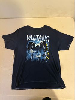 Wu-Tang Clan Graphic T-Shirt Size Large Official Black Tee