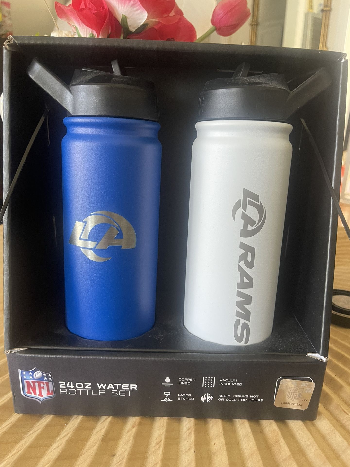 Water Bottle Set NFL   New
