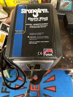 Strong Arm  120 volt Electric winch