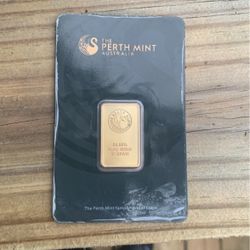 The Perth Mint Australia 99.99% Pure Gold 10 Gram 