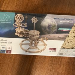 Wooden Model Kit Astronomical Orrery