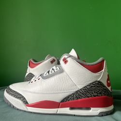 Nike Air Jordan 3 Fire Red Size 12