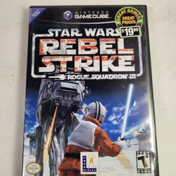 Star Wars Rebel Strike Rogue Squadron III COMPLETE Nintendo GameCube Game CIB