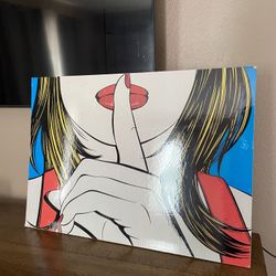 Pop Art Shh Poster