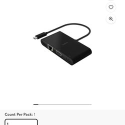 USB-C Multimedia Charge Adapter