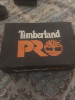 Timberland Pro steel toe shoes size 8.5( never worn)