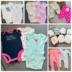 Newborn Clothes Bundle (girl)