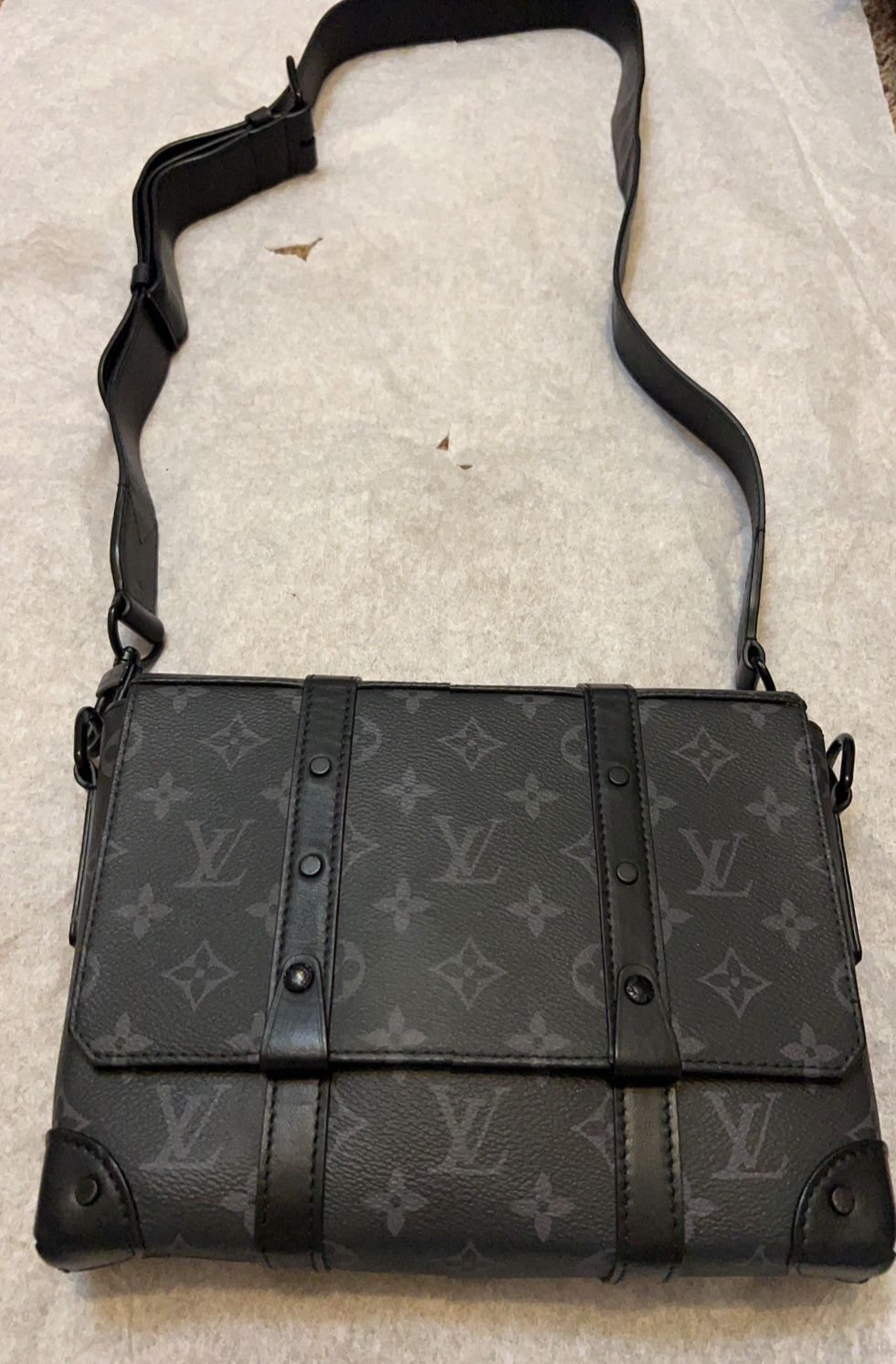 Louis Vuitton Graphite Backpack Shoulder Bag