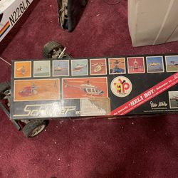 Vintage Radio Controlled Airplane, Boats And Cars 