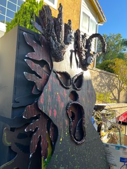 FREE HALLOWEEN LARGE EXTRA TALL WOOD SCARY TREES