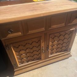 Vintage cabinet bar
