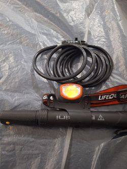 BIKE MINI PUMP-CABLE LIGHT RIDIBG LIGHT