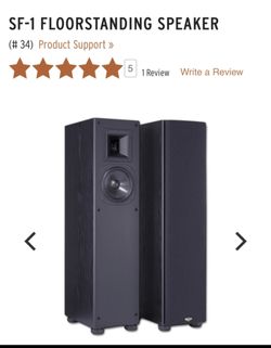 SF 1 floor standing speakers